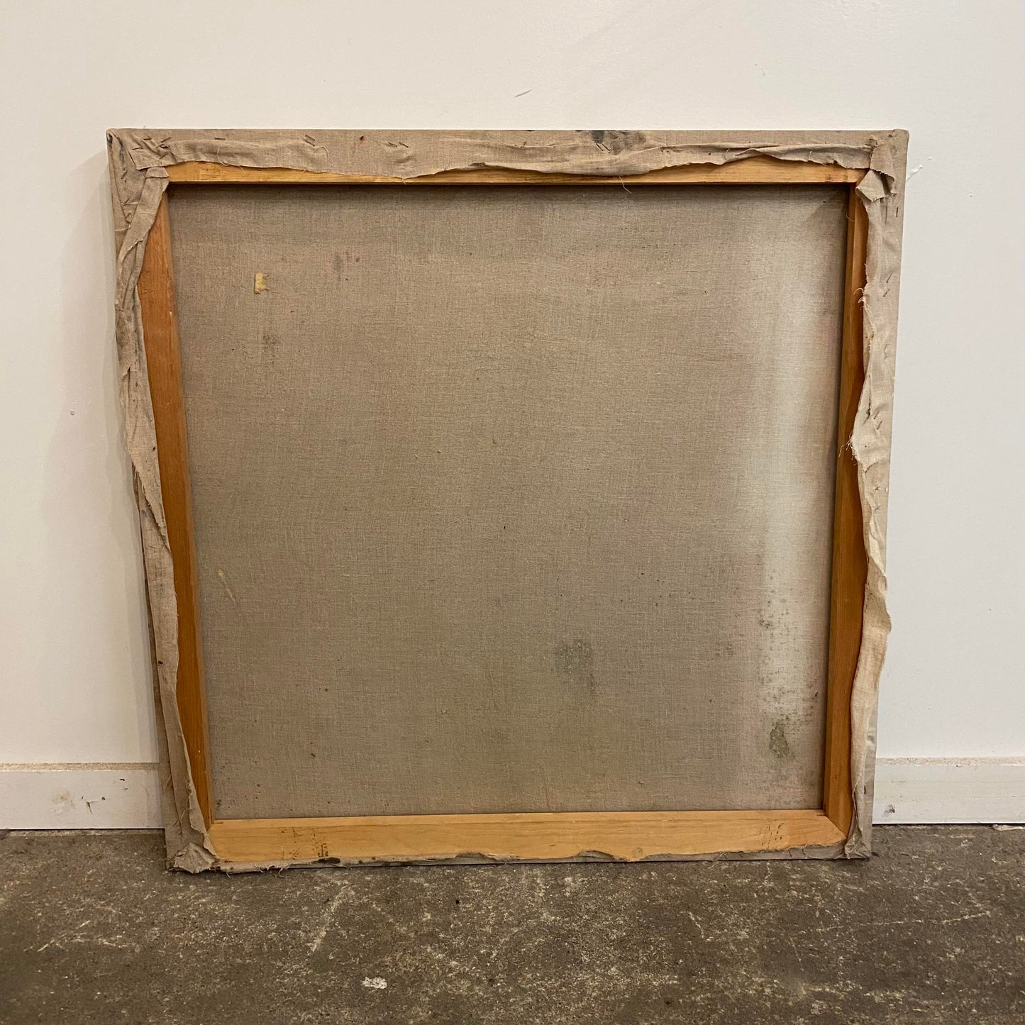 Mid 20th Century Abstract Infrastructure Painting