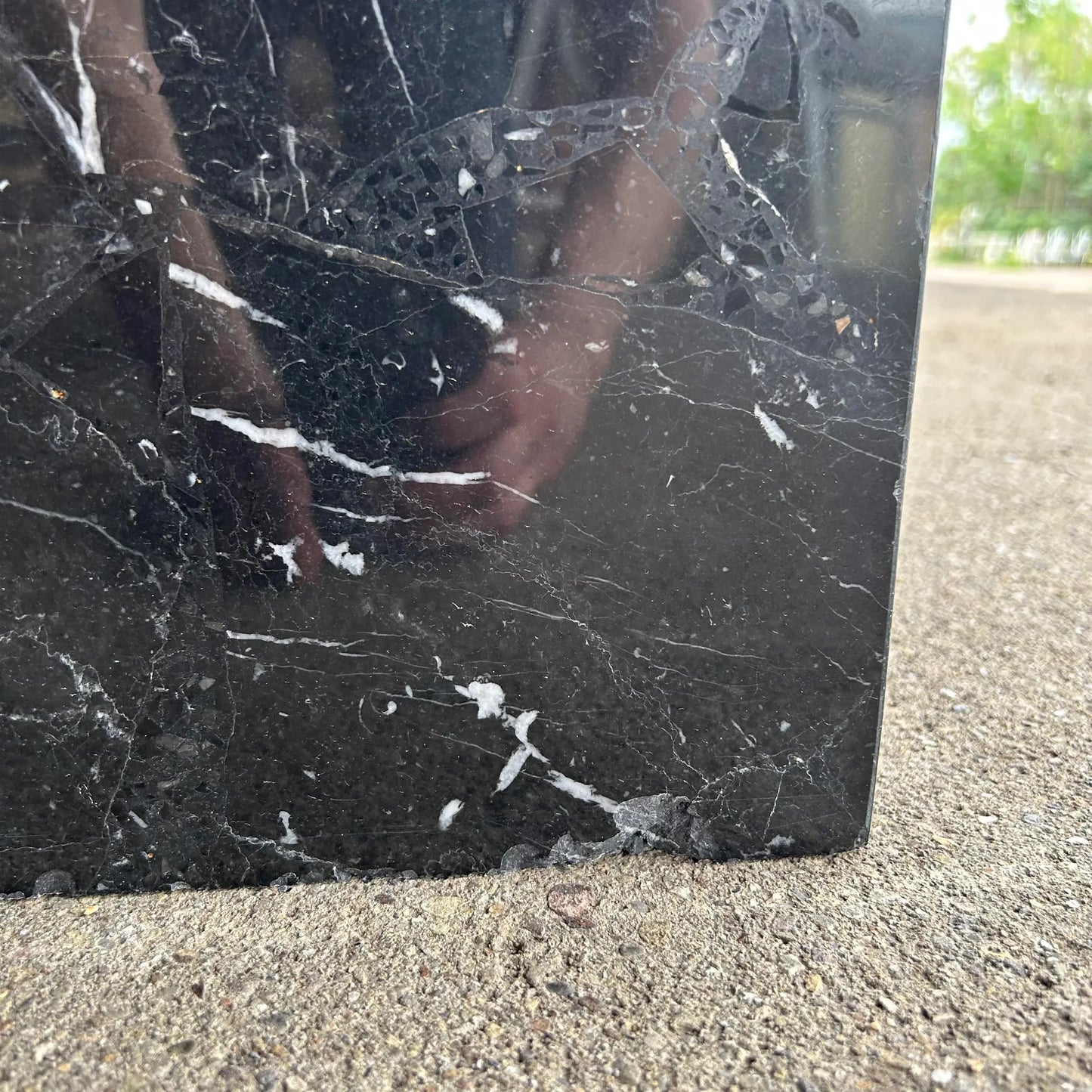 Black Marble Dining Table Rectangle