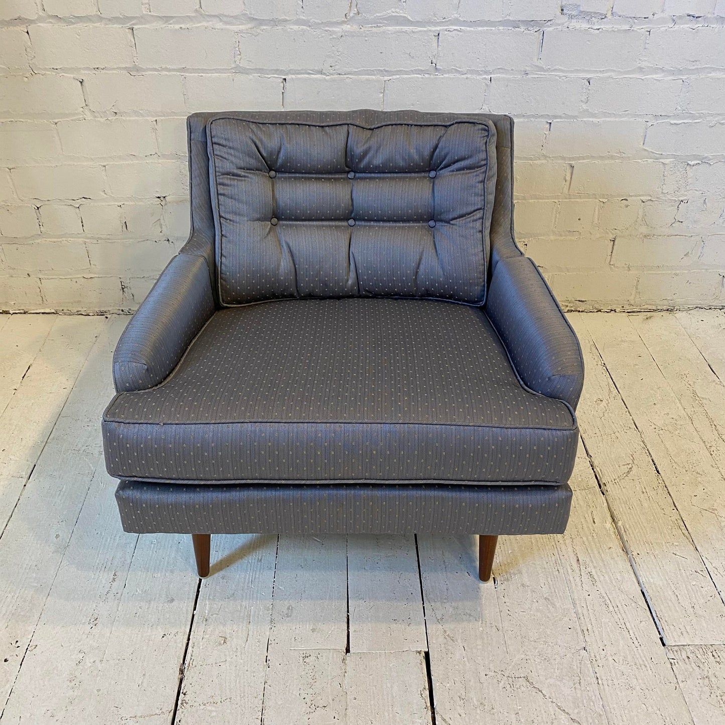 Mid Century Modern Milo Baughman Style Club Chair