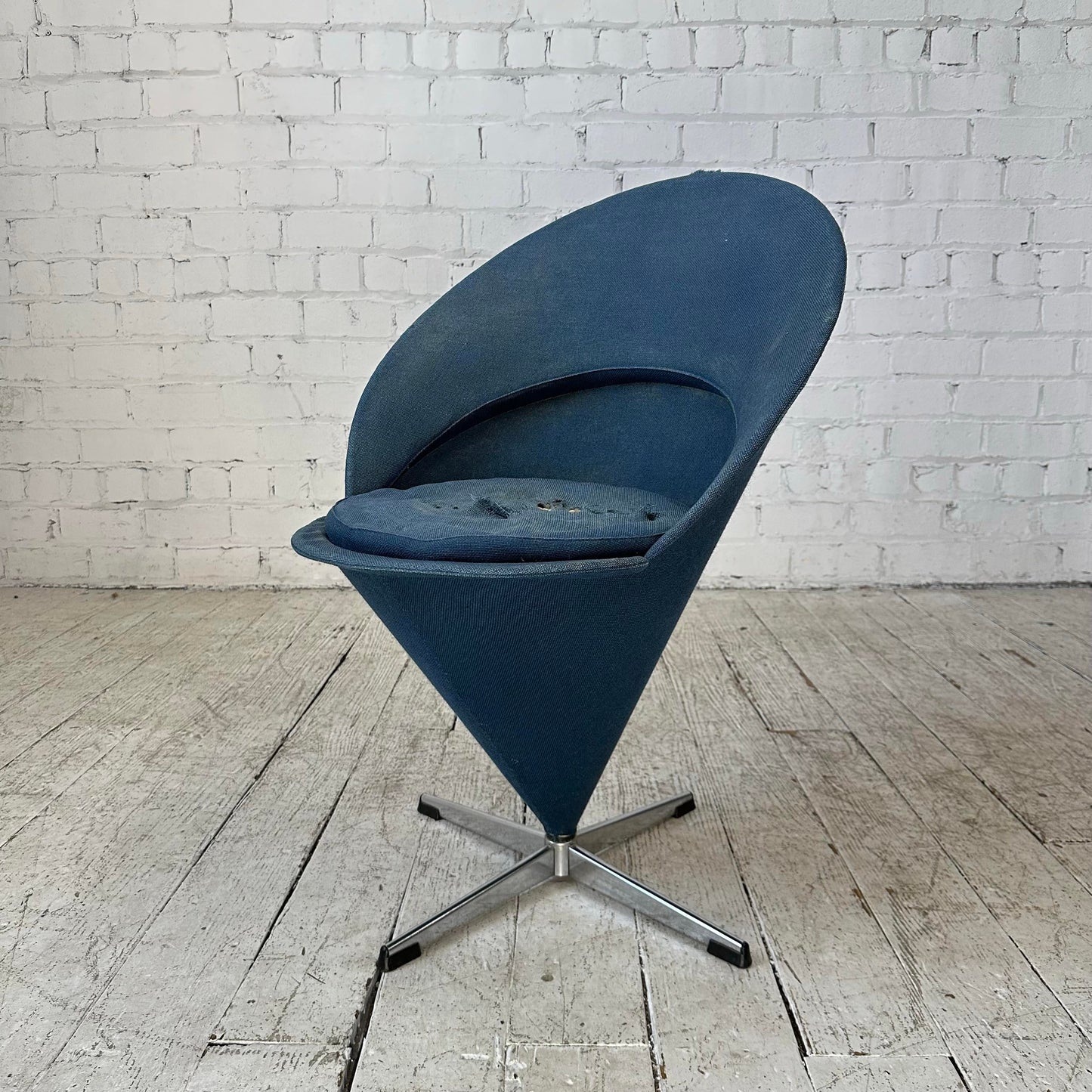Early Verner Panton Cone Chair for Restoration