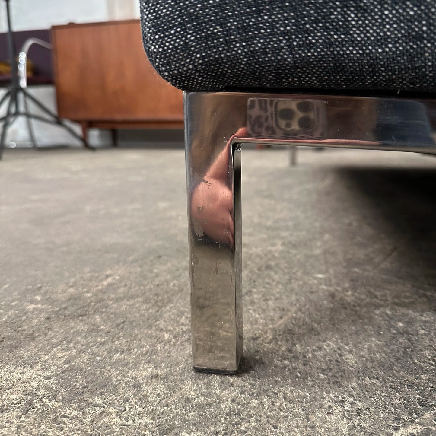 Mid Century Modern Dux Loveseat 2 of 2