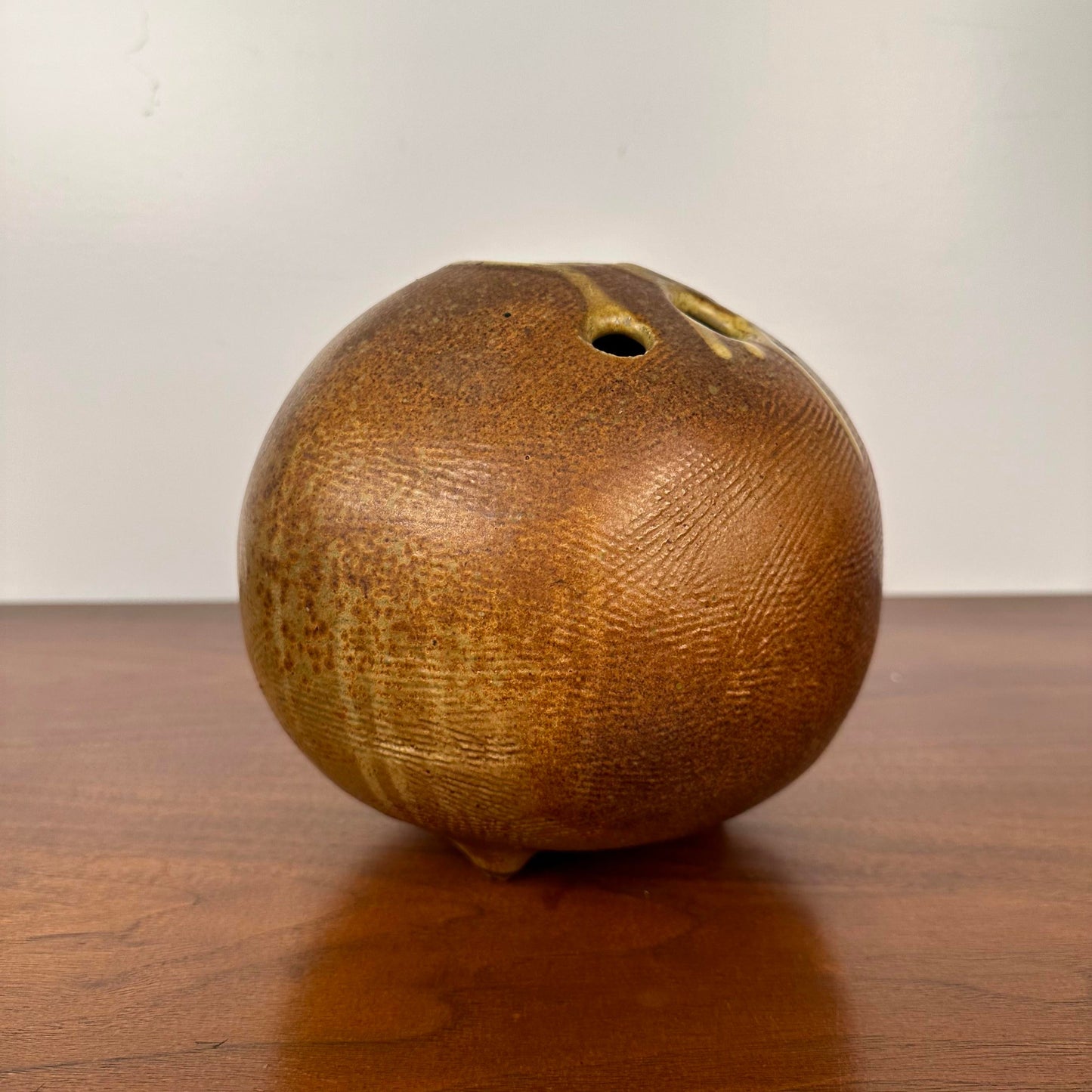 Tom McMillin Textured Ceramic Vase