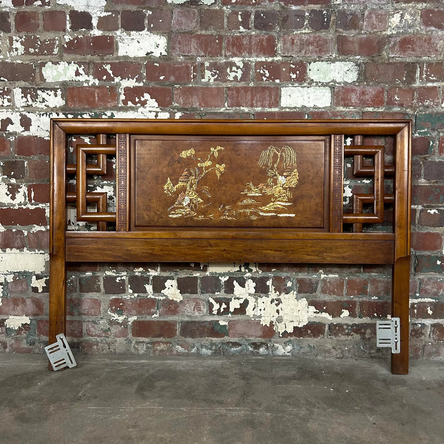 Mid Century Modern Full Size Headboard by Henry Link