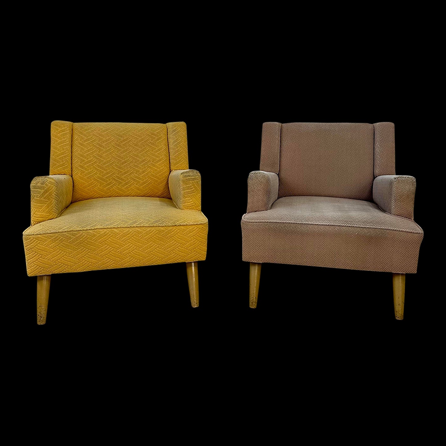 Pair of Heywood Wakefield Lounge Chairs