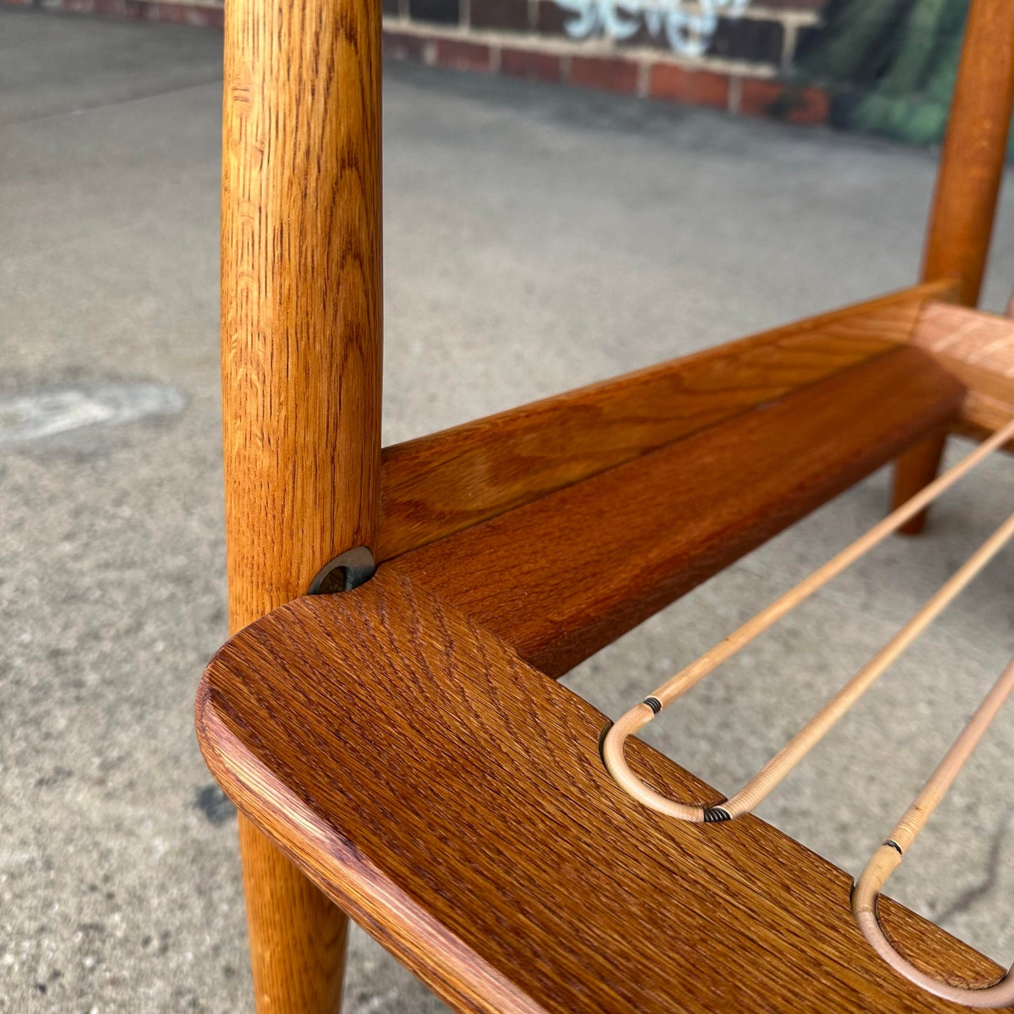 Danish Modern Peter Hvidt Teak Loveseat