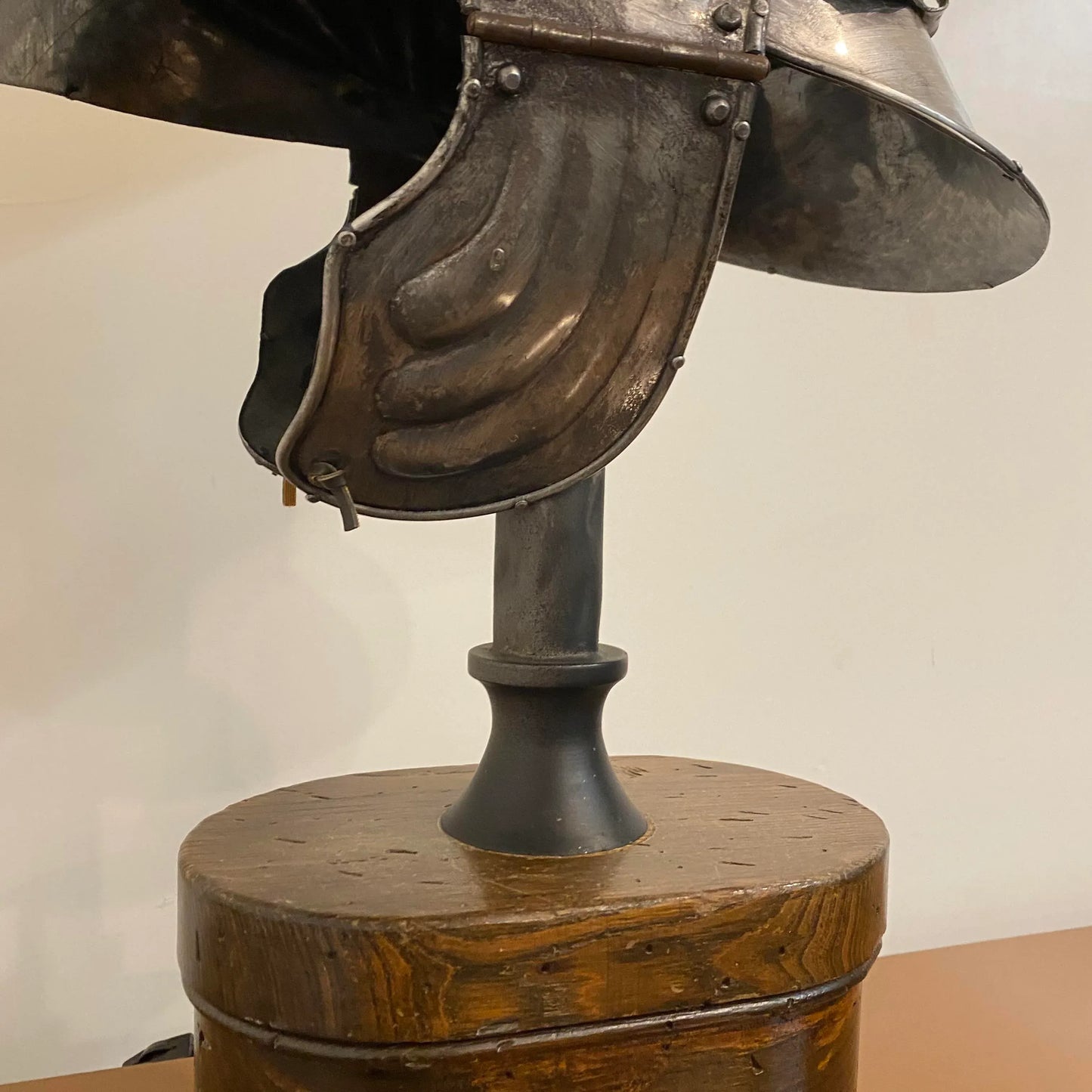 Roman Helmet Table Lamp Substantial Large