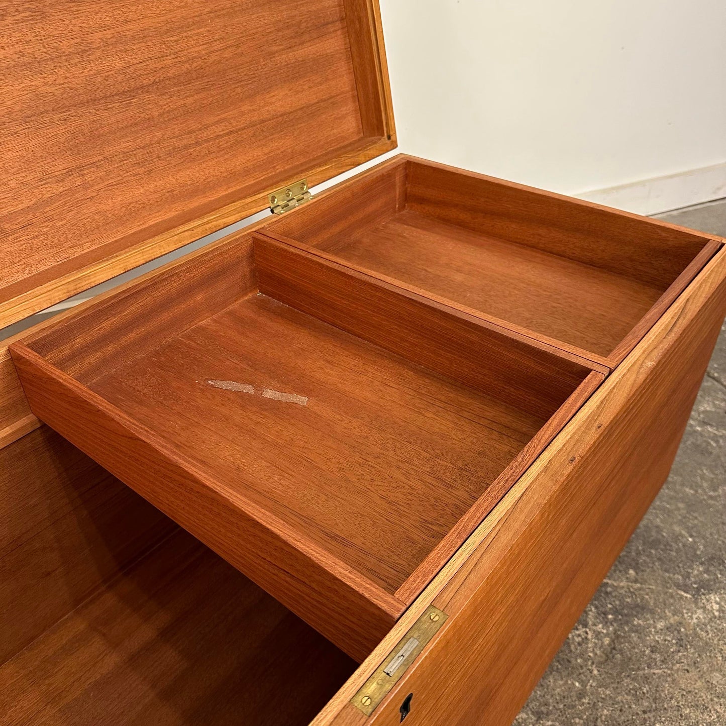 Modern Century Modern Riis Antonsen Danish Teak Chest Trunk