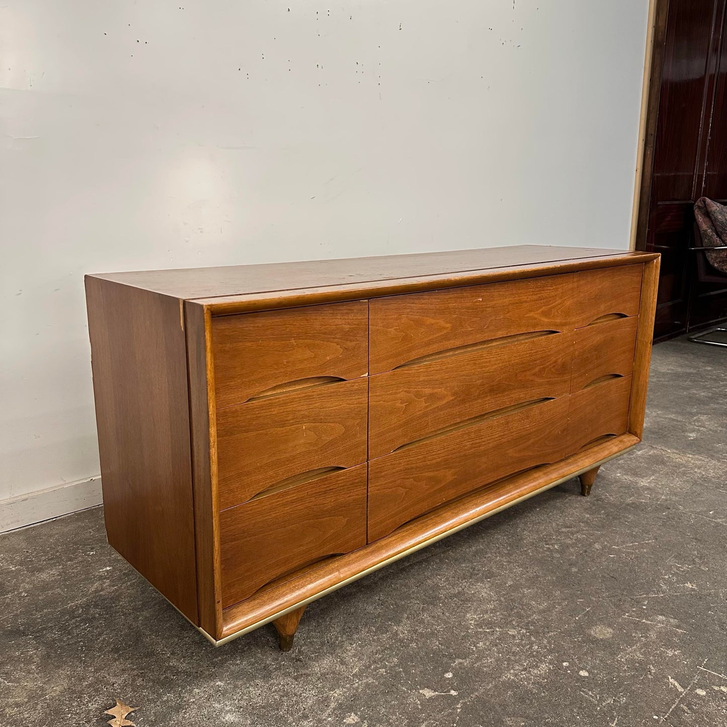 Mid Century Modern Kent Coffey Low Dresser "The Elegante" Line