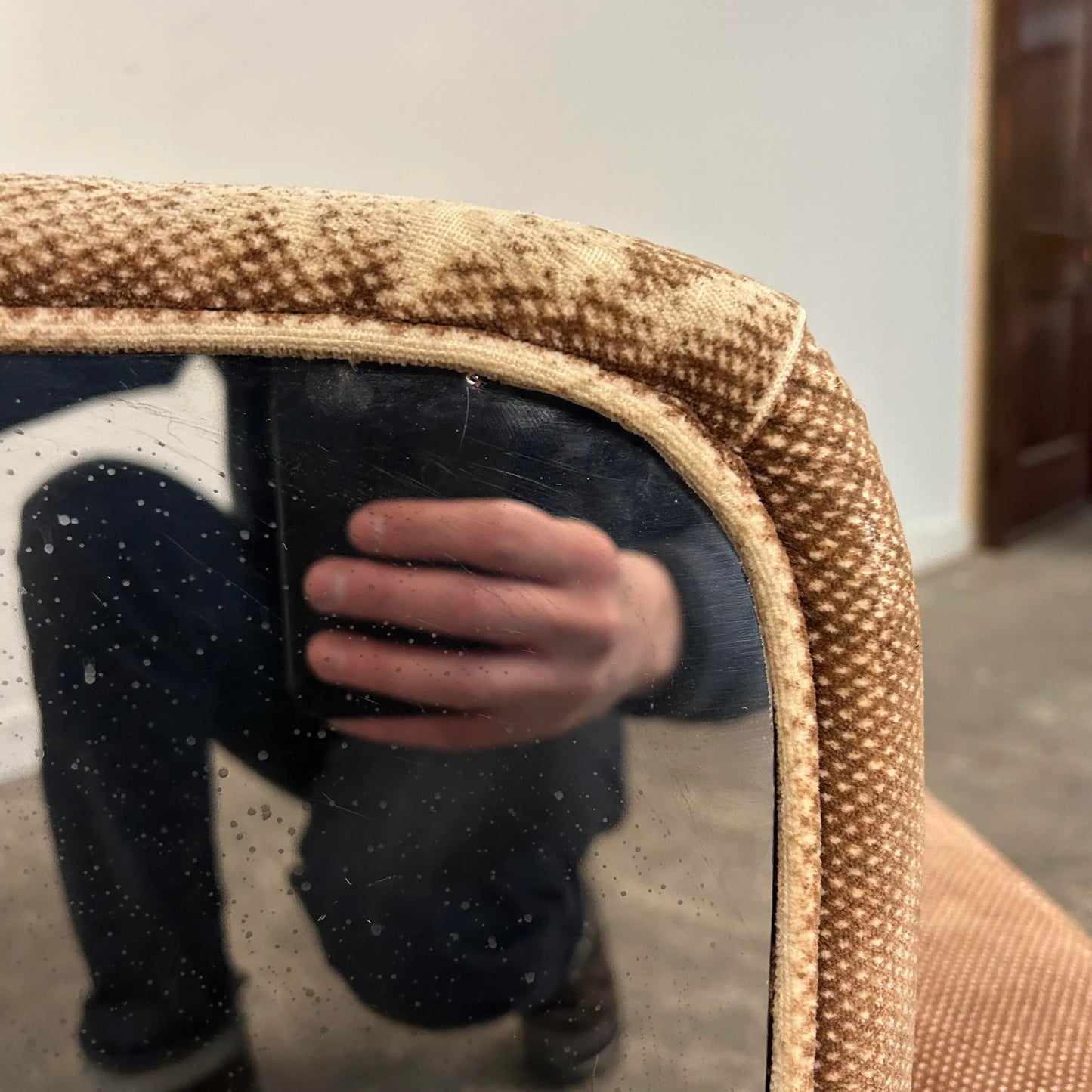 Milo Baughman Chrome Club Chair on Swivel Rock Base