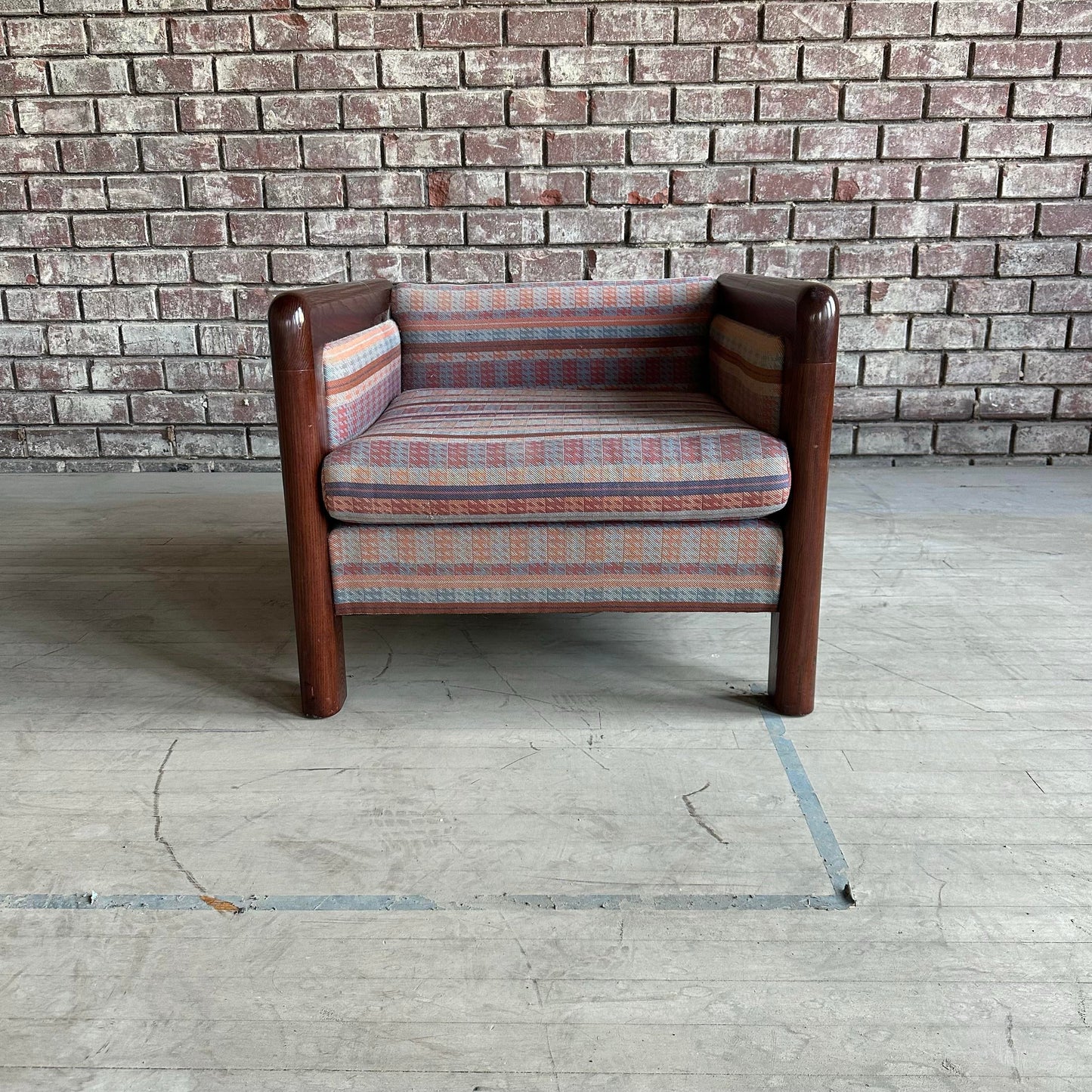1980s David Edward Company Club Chair