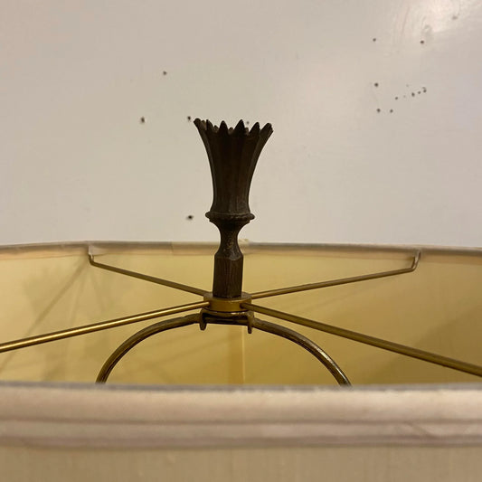 Roman Helmet Table Lamp Substantial Large