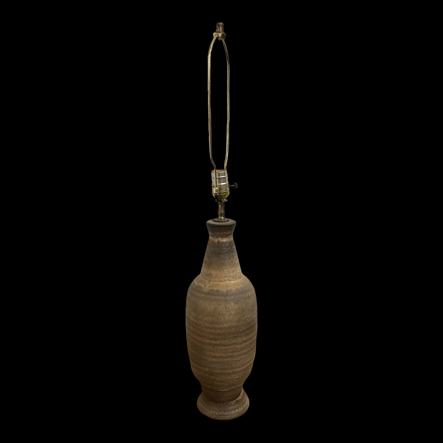 Mid 20th Century Pottery Lamp Design Technics