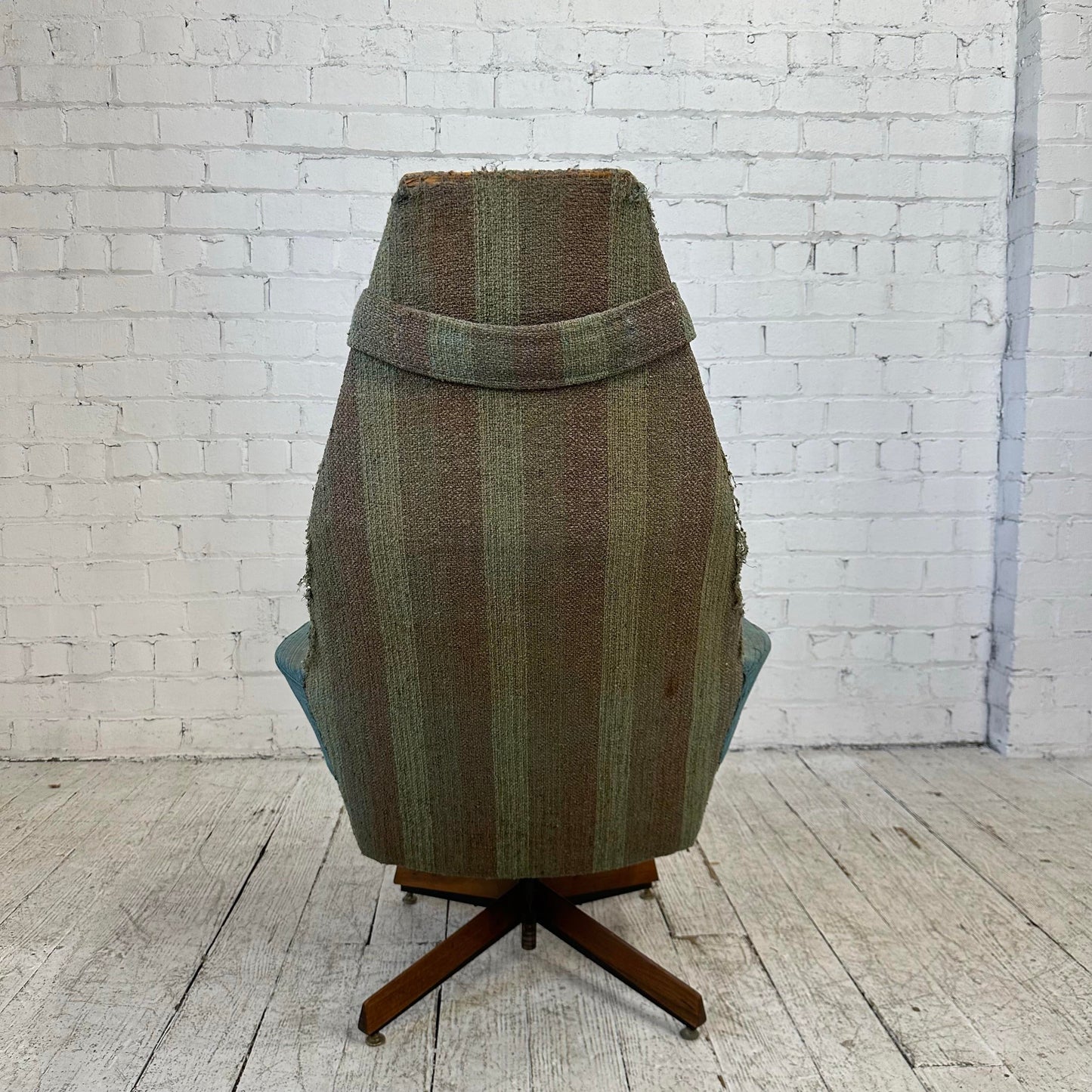 Adrian Pearsall Tall Back Swivel Chair for Craft Associates