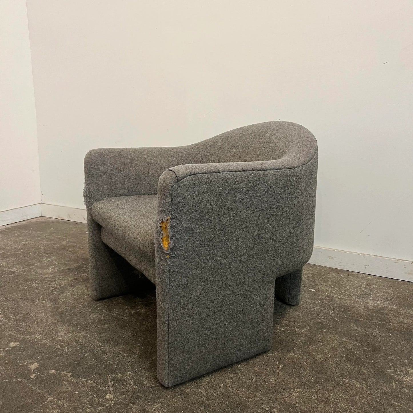 Kagan Style Three Legged Chair by Adrian Pearsall