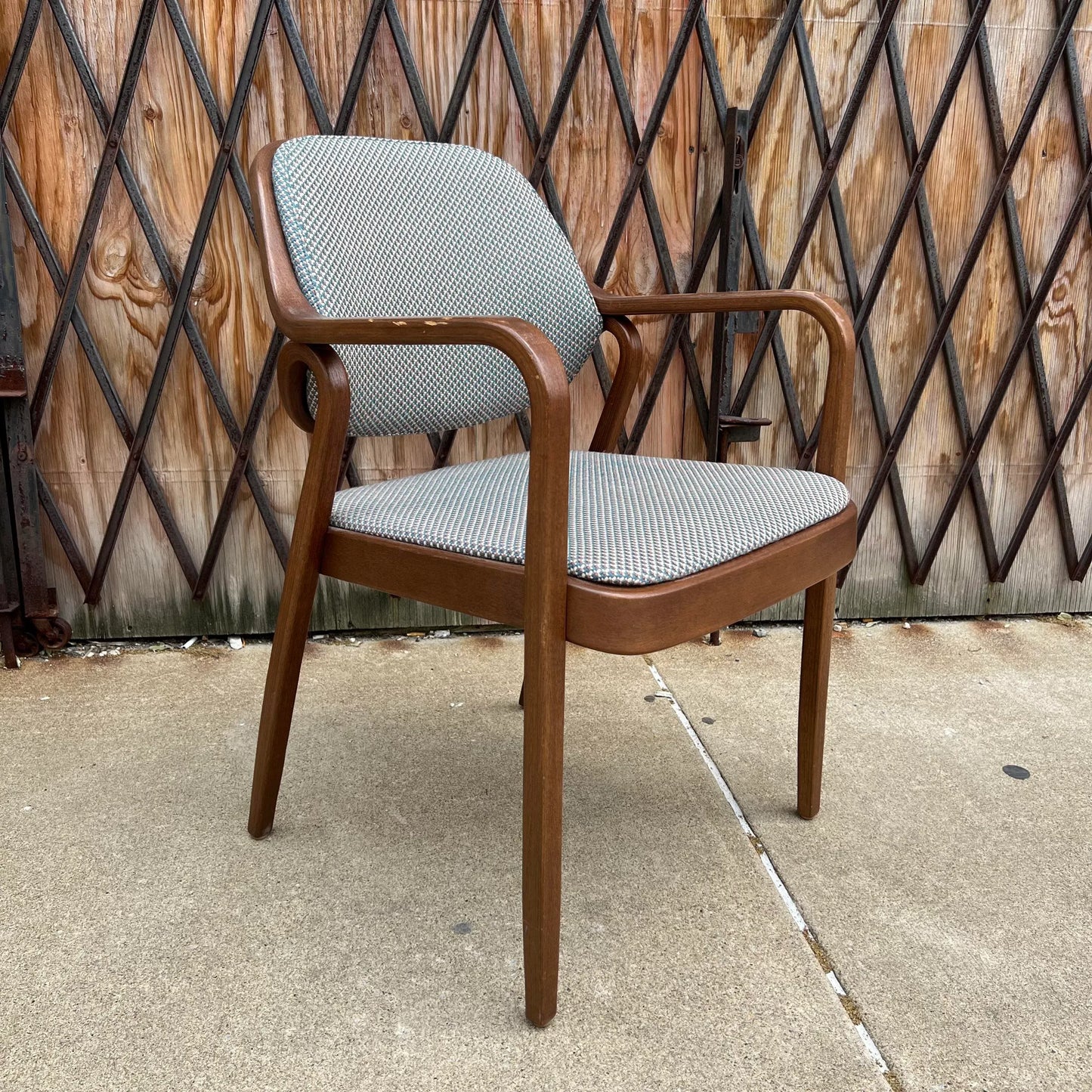 Pair of Knoll Bentwood Chairs by Don Pettit