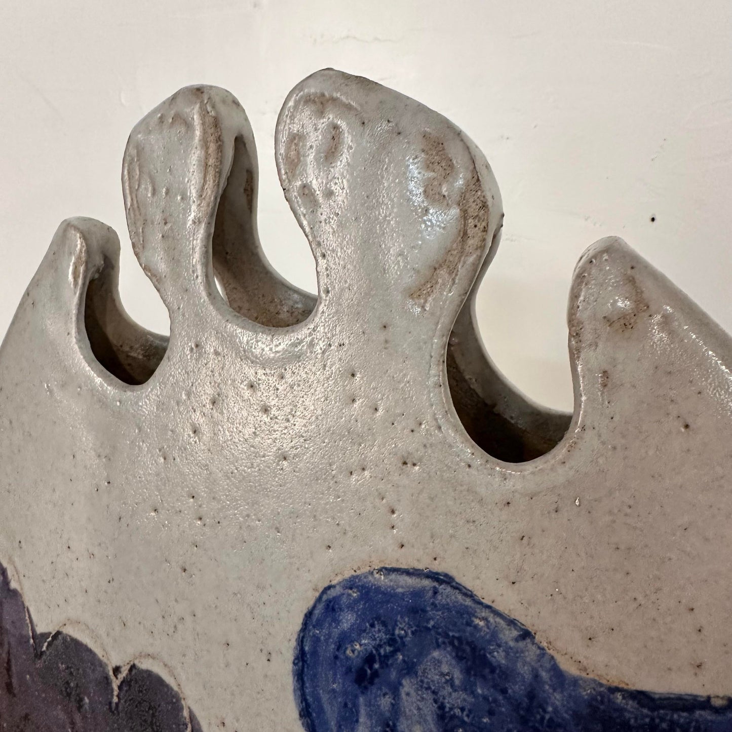 Tall Sculptural Vase by Larry Calhoun “Landscape Weed Pot”