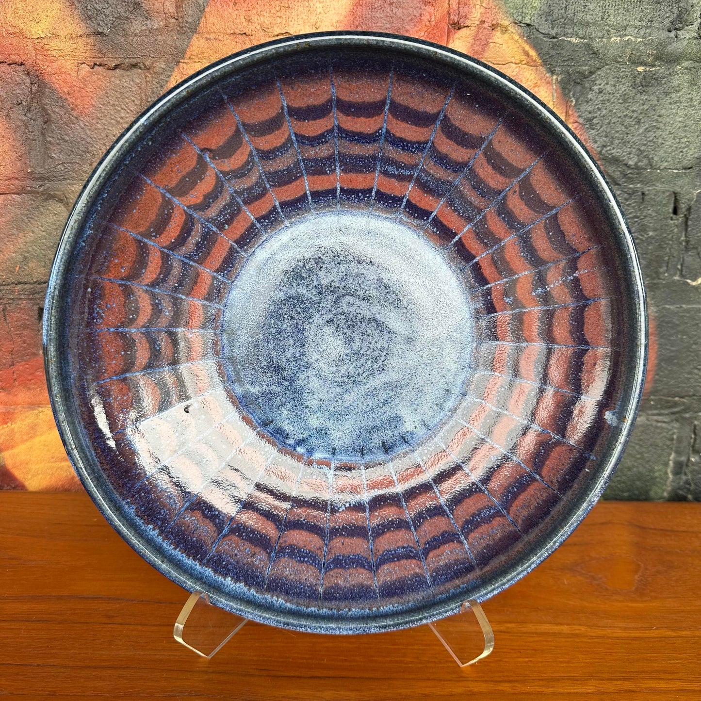 Seagrove Pottery Large Ceramic Serving Bowl
