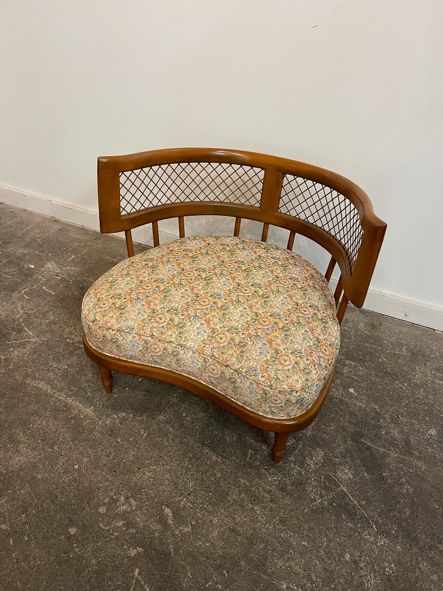 1940s Vintage Slipper Chair