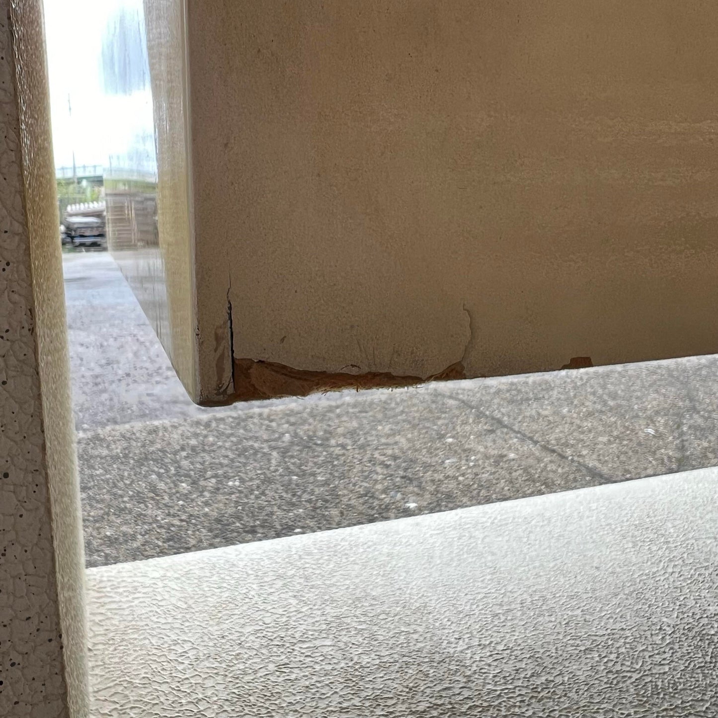 Karl Springer Lacquered Goatskin Lucite Floating Sideboard