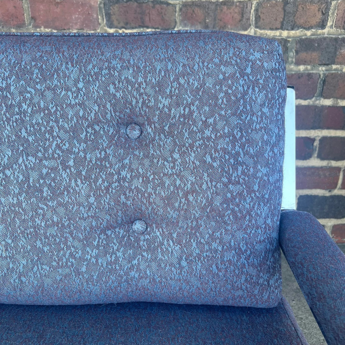 Pair of 80s Cy Mann Chrome Based Club Chairs Milo Baughman Style