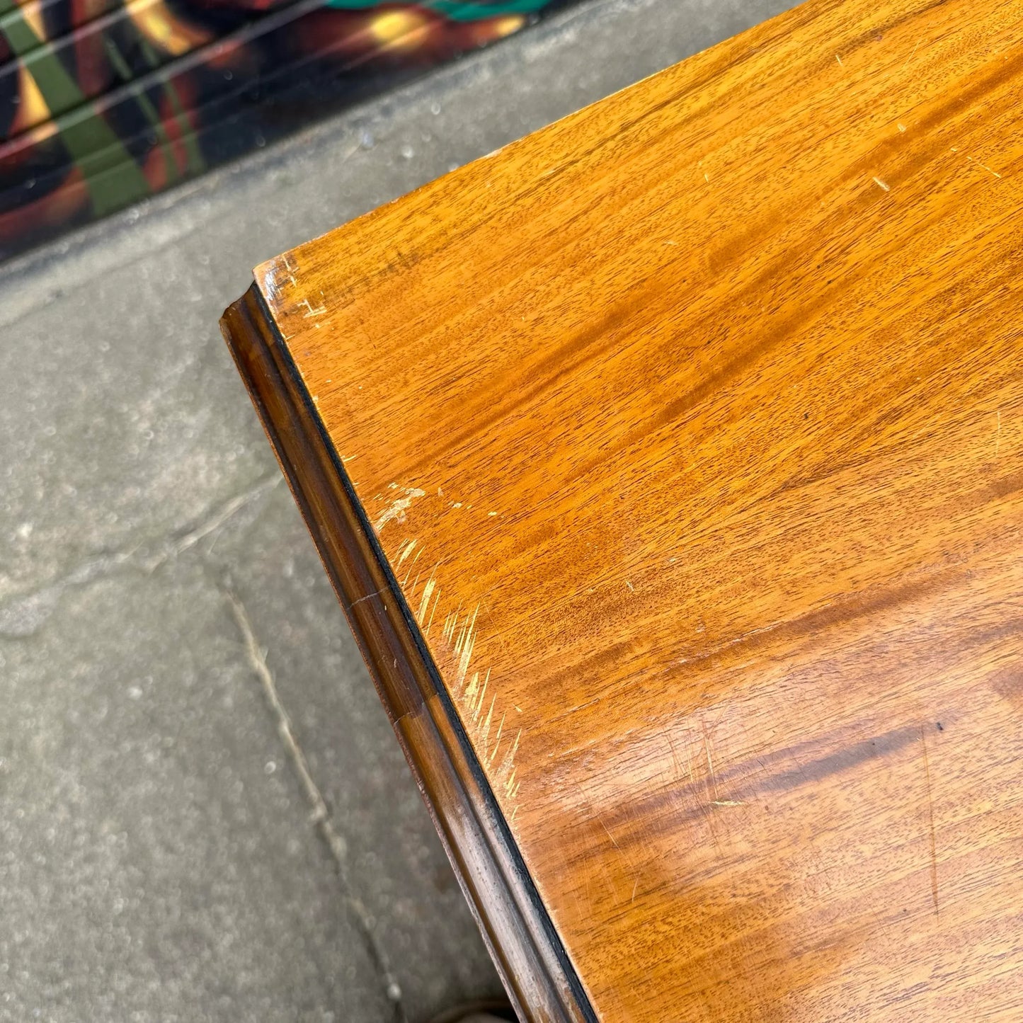 Art Deco Rosewood Waterfall Edge Chest of Drawers