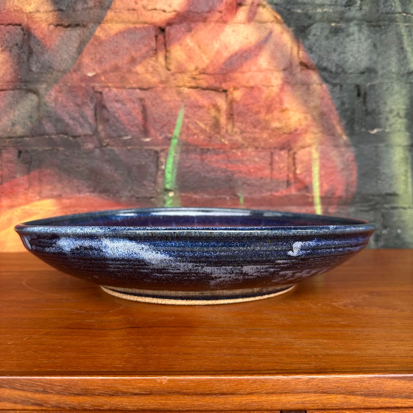 Seagrove Pottery Large Ceramic Serving Bowl