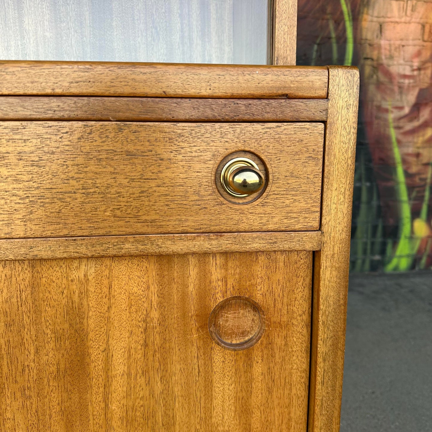 Mid Century Modern Dunbar Server Sideboard Cabinet
