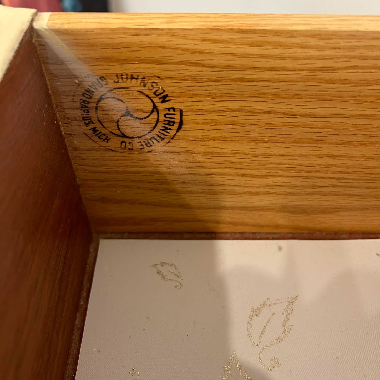 Paul Frankl X Pull Midcentury Tall Dresser Johnson Brothers Furniture