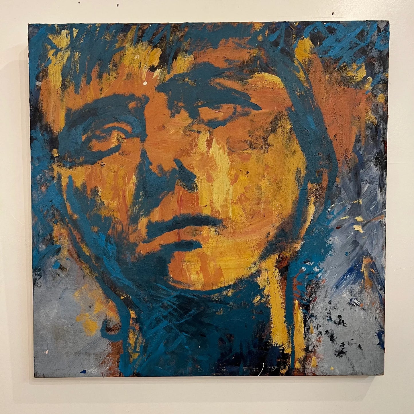 Abstract Face Portrait Painting