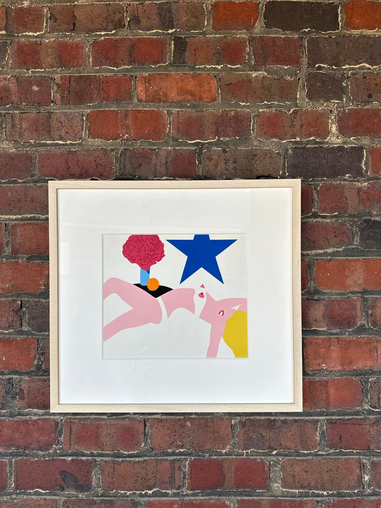 Tom Wesselmann Nude Screen Print 1968 Expertly Framed