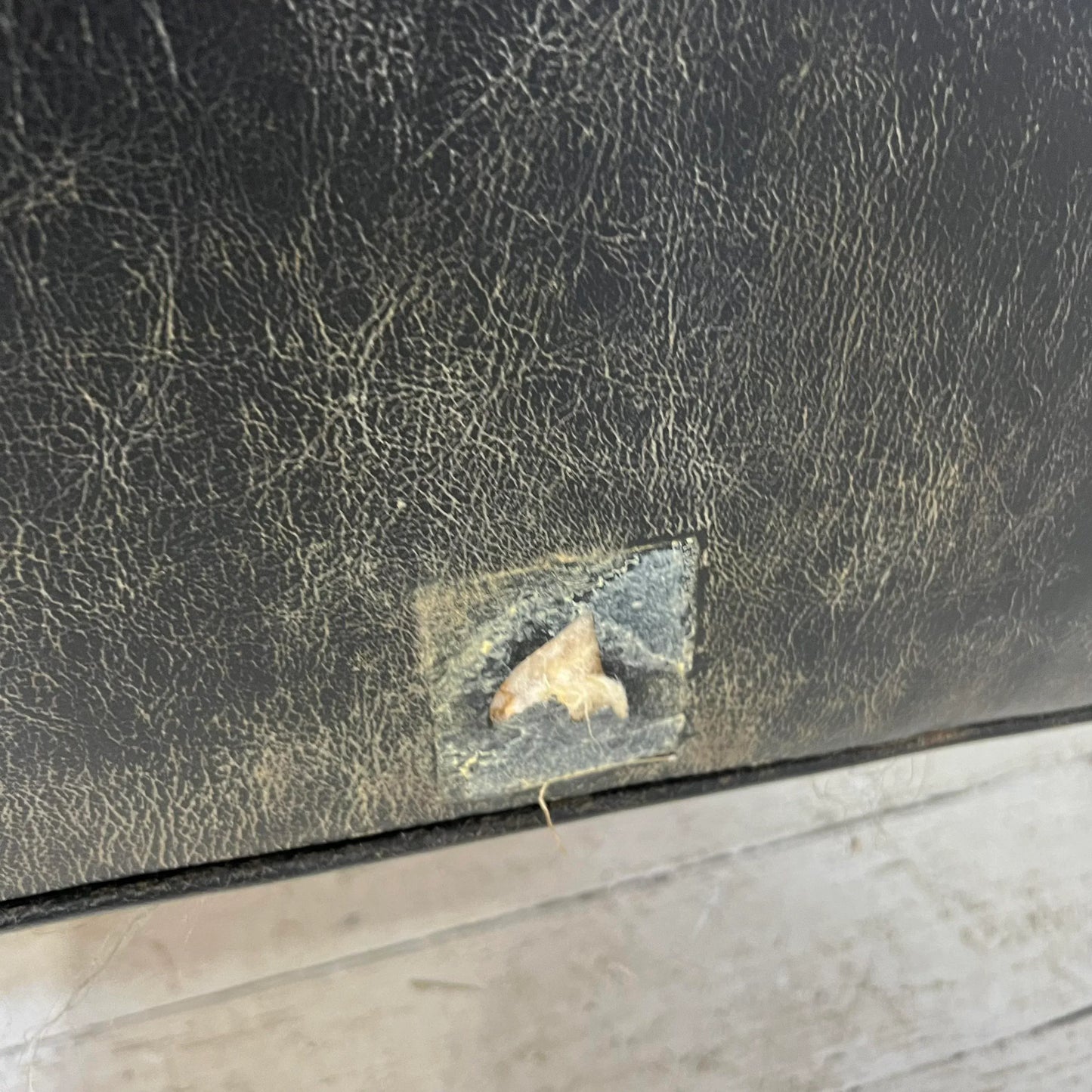 Prestige Leather Sofa With Chrome Legs