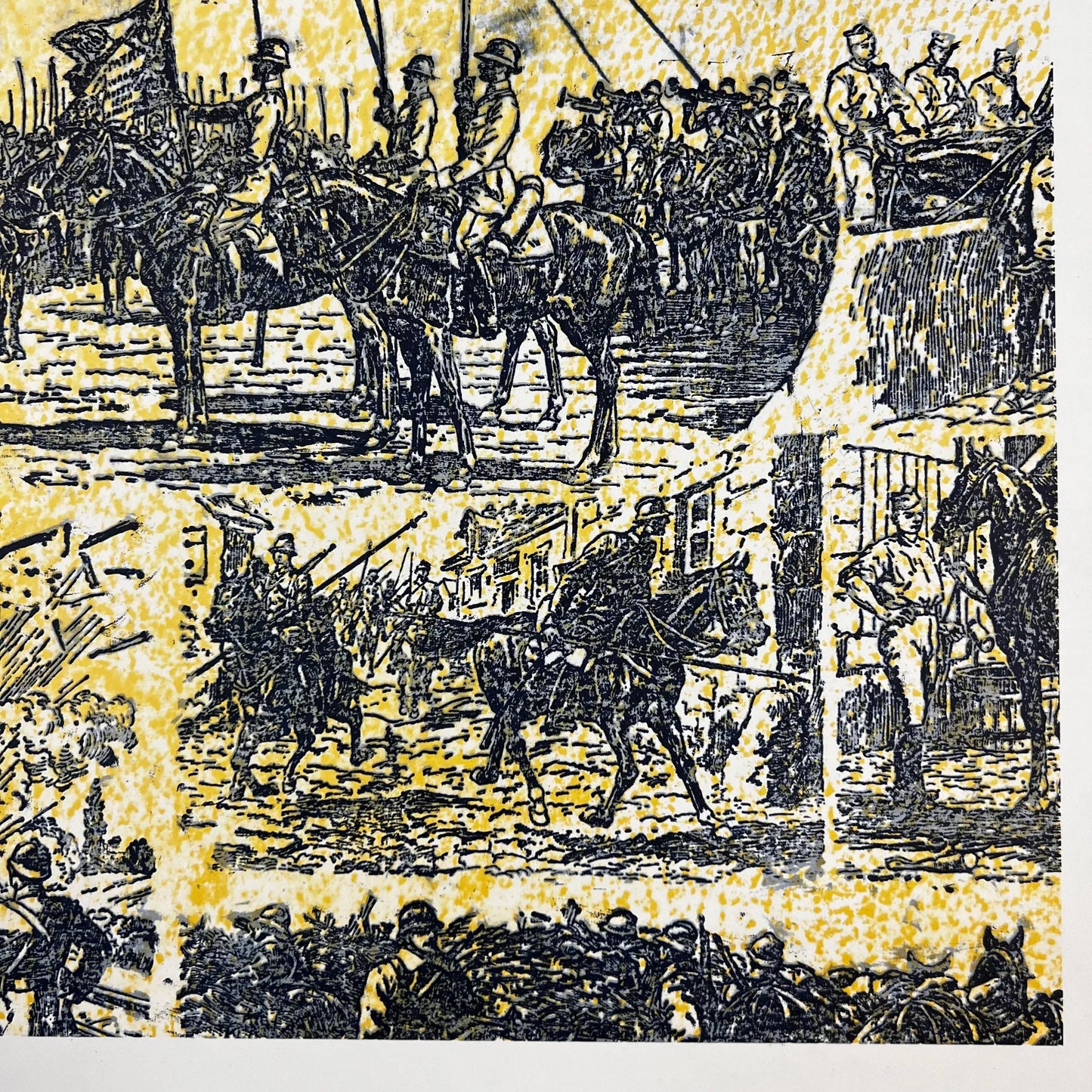 1972 Lithograph Max Ernst “The Ballad of the Soldier” Exhibition Poster