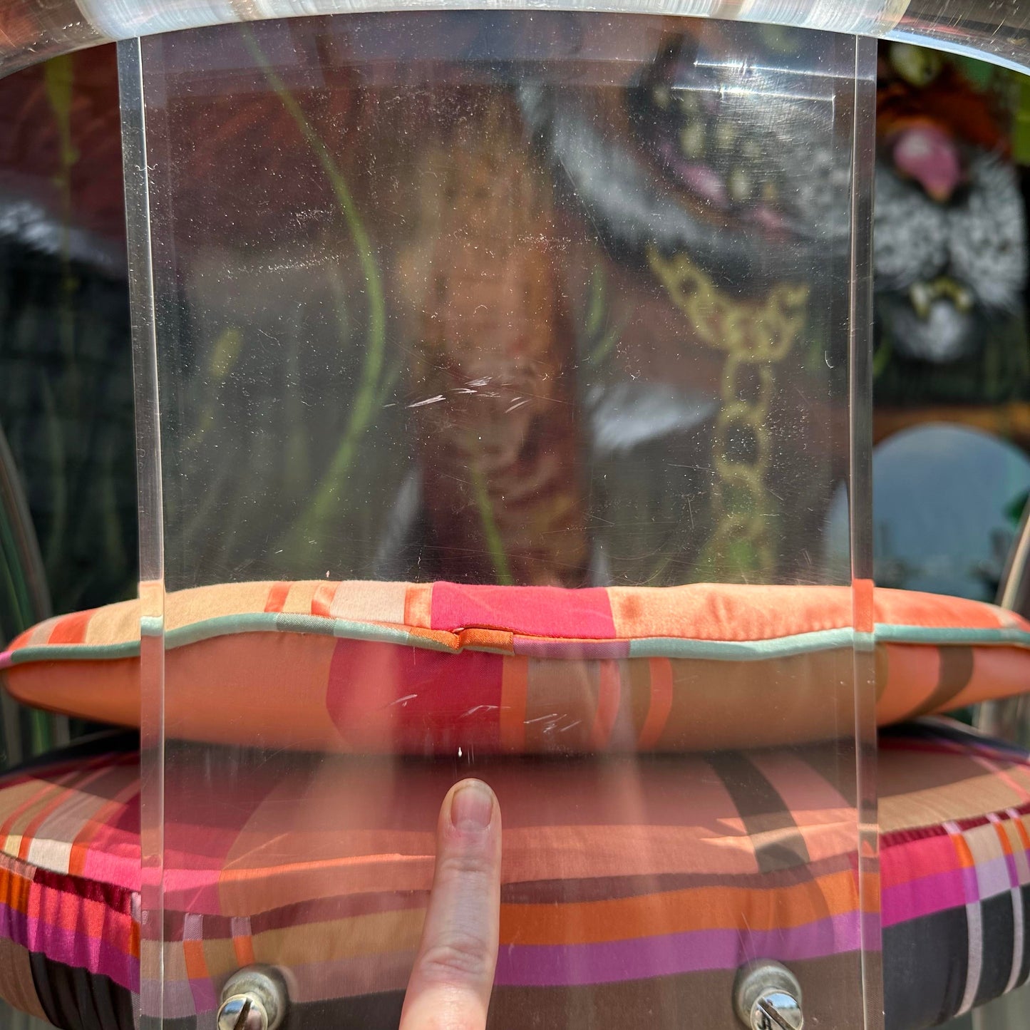 Lucite Dining Set by Charles Hollis Jones Mid-Century Modern