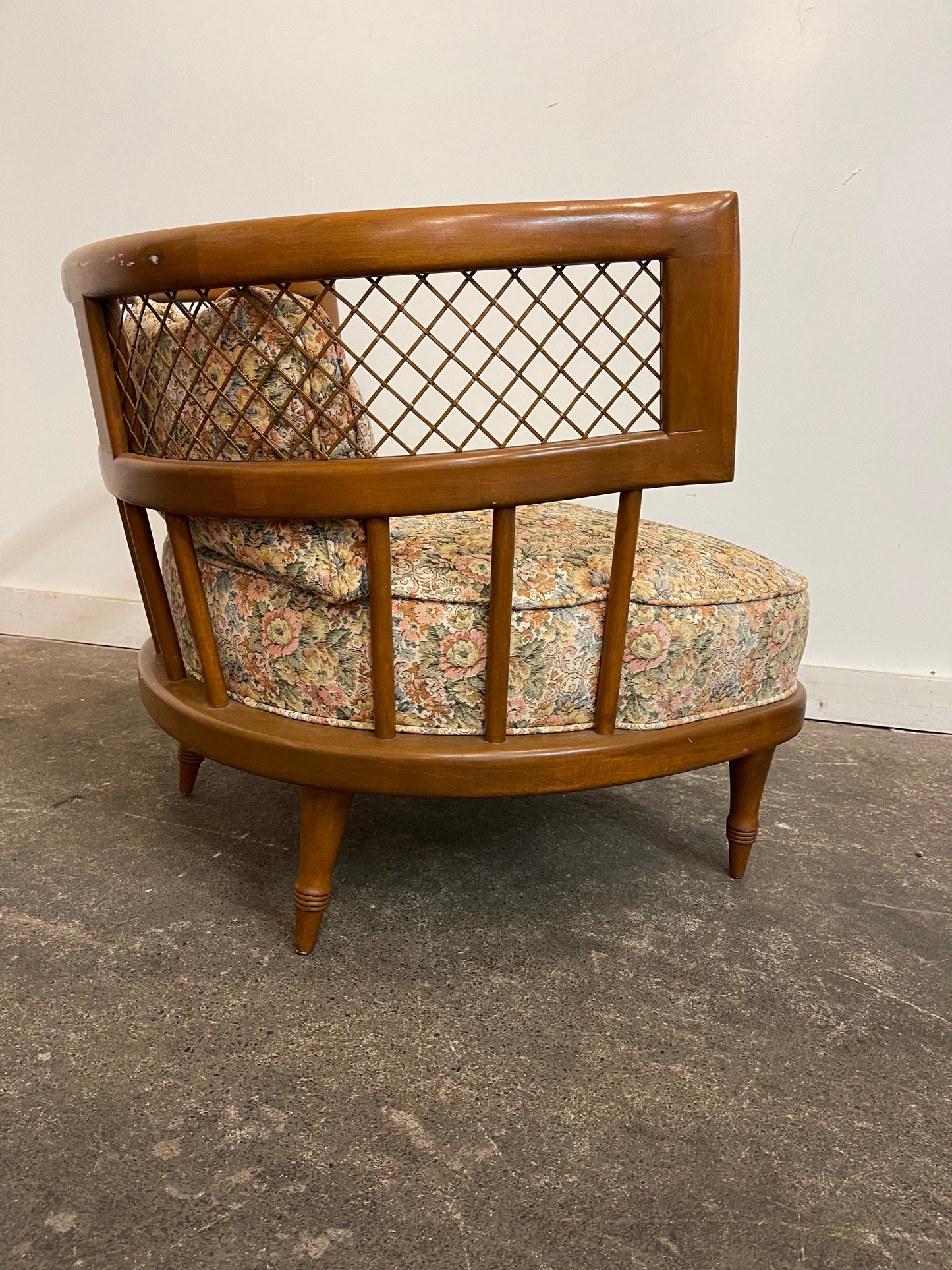 1940s Vintage Slipper Chair
