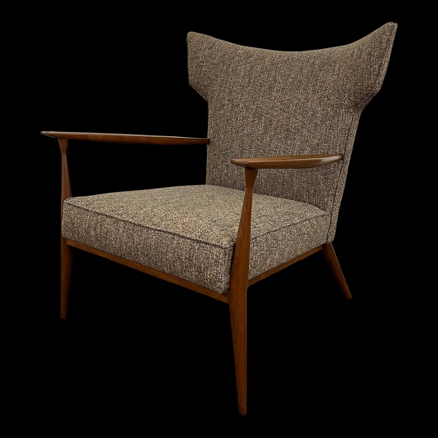 Paul McCobb Lounge Chair Refinished and Reupholstered