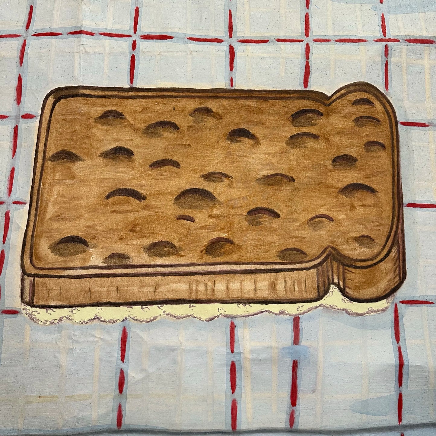 Jovi Schnell Buttered Toast Painting