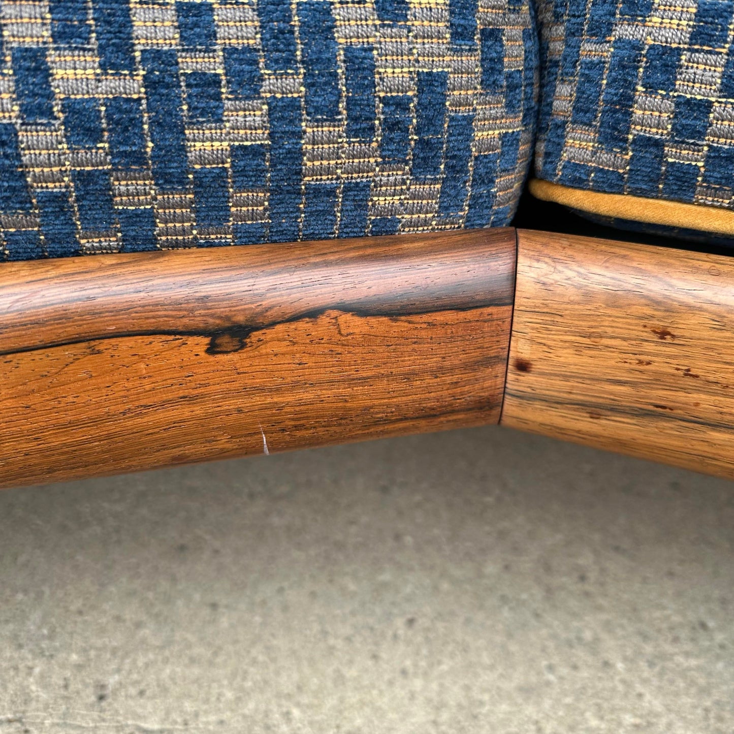 Studio Made Rosewood Sofa by Walter Klaus