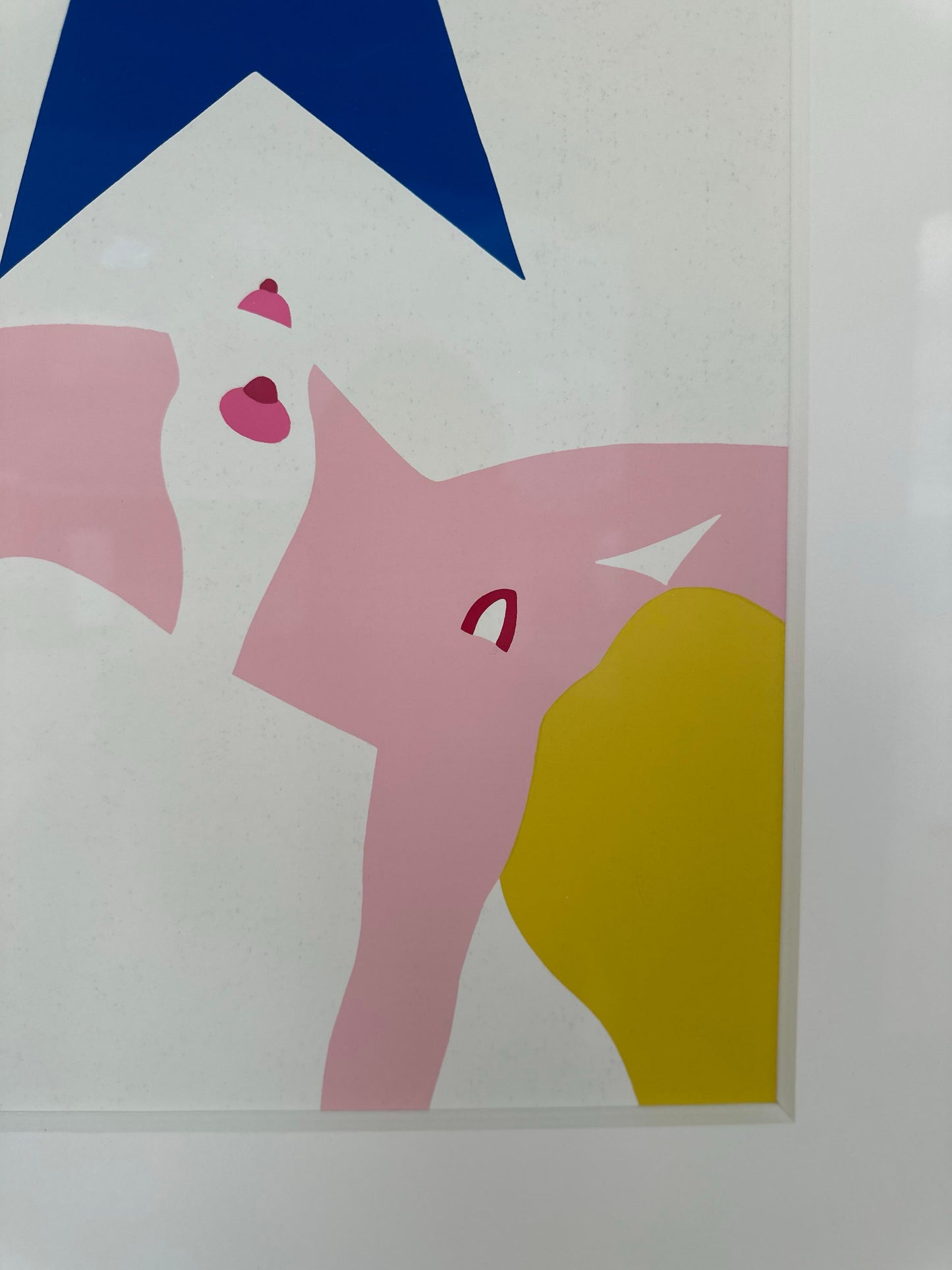 Tom Wesselmann Nude Screen Print 1968 Expertly Framed