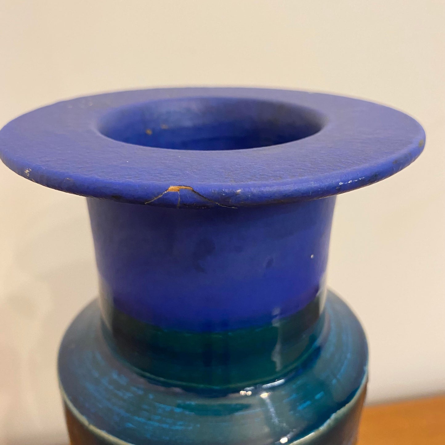 1960s Mid-Century Modern Italian Ceramic Vase