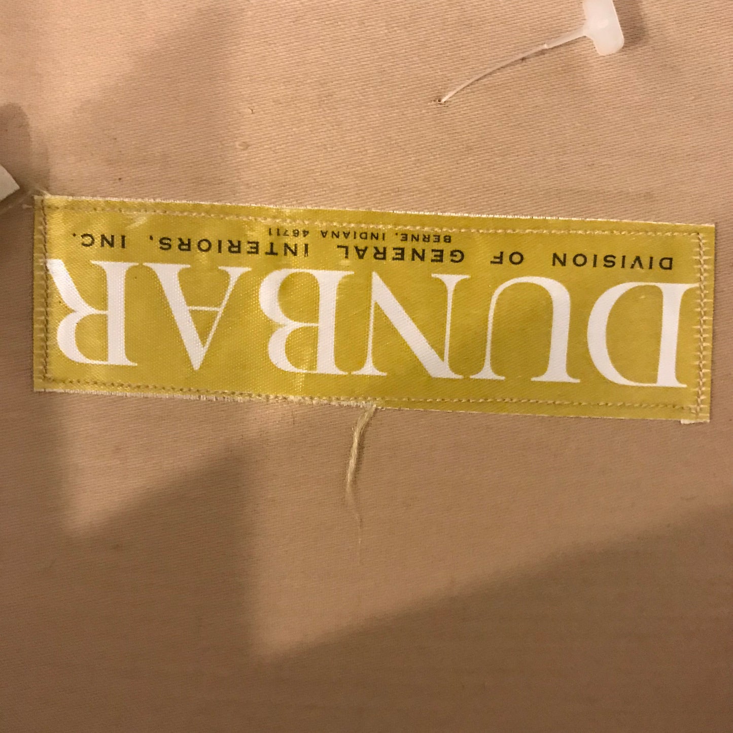 Mid-Century Modern Dunbar High Back Club Chair