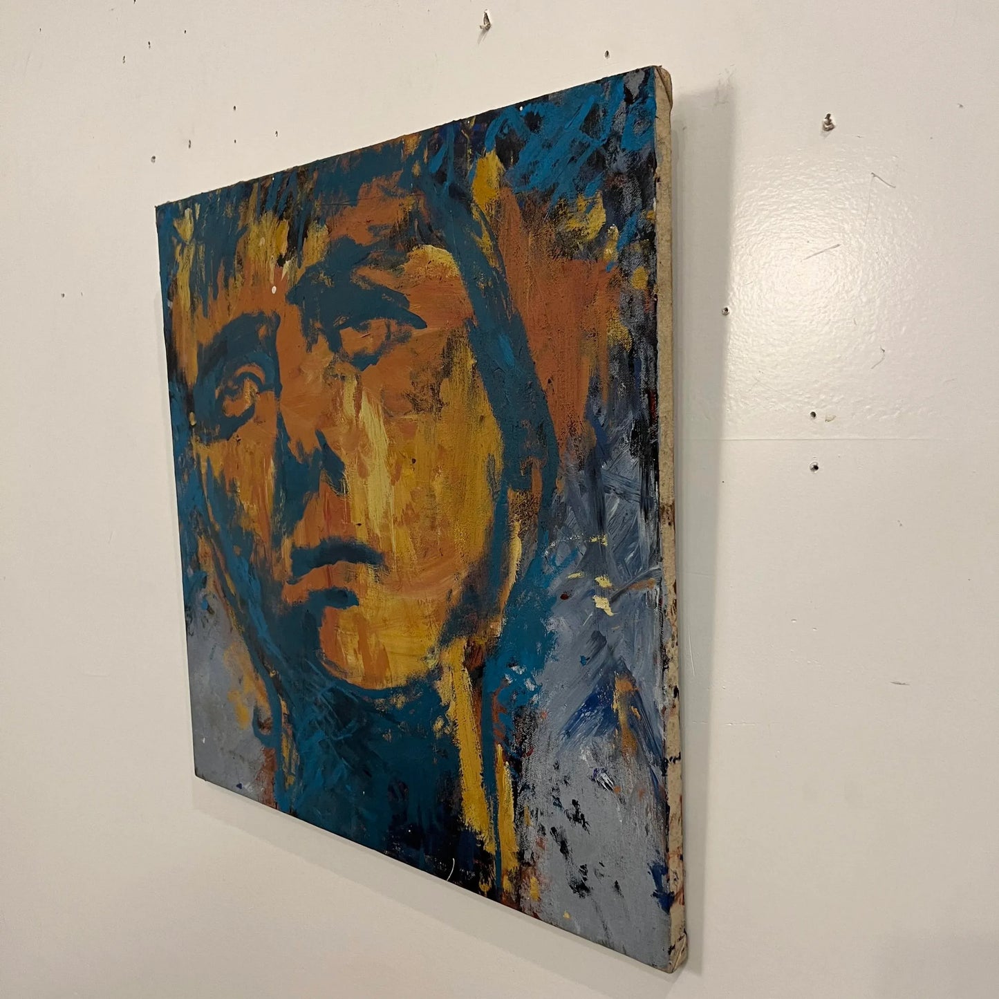 Abstract Face Portrait Painting