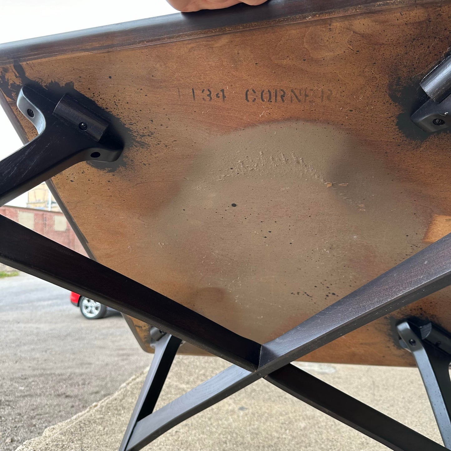 Square Mid-Century Modern Coffee Table