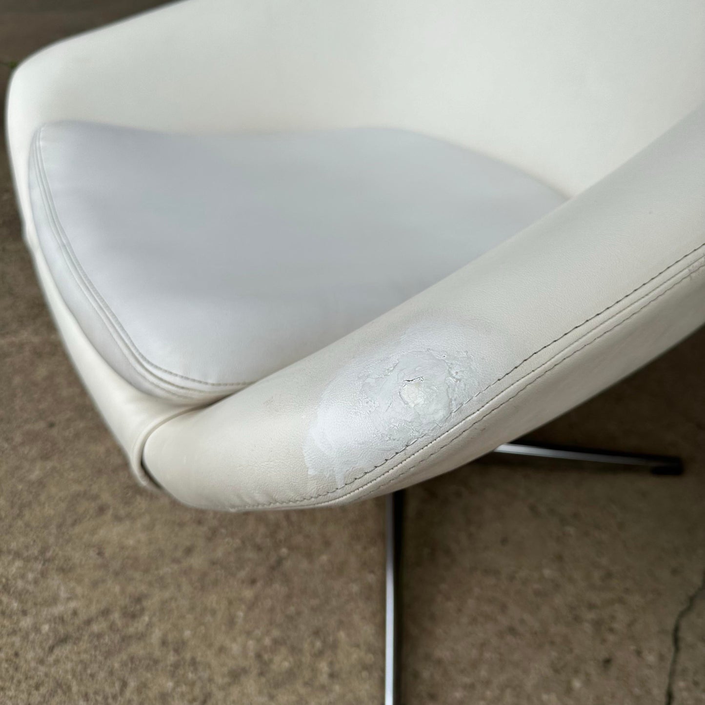 Pair of Mid-Century Modern Overman Swivel Chairs