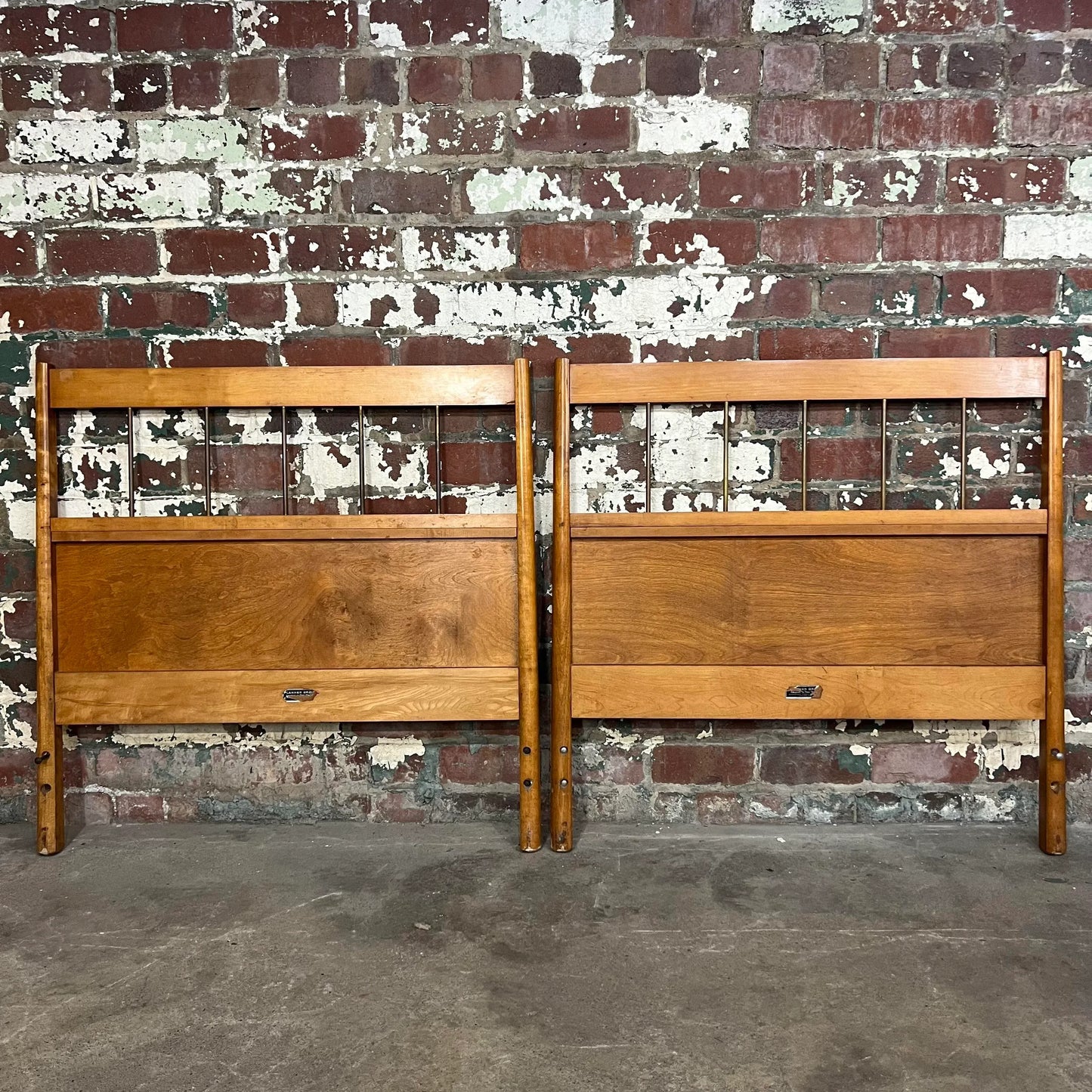 Pair of Paul McCobb for Planner Group Twin Size Headboards