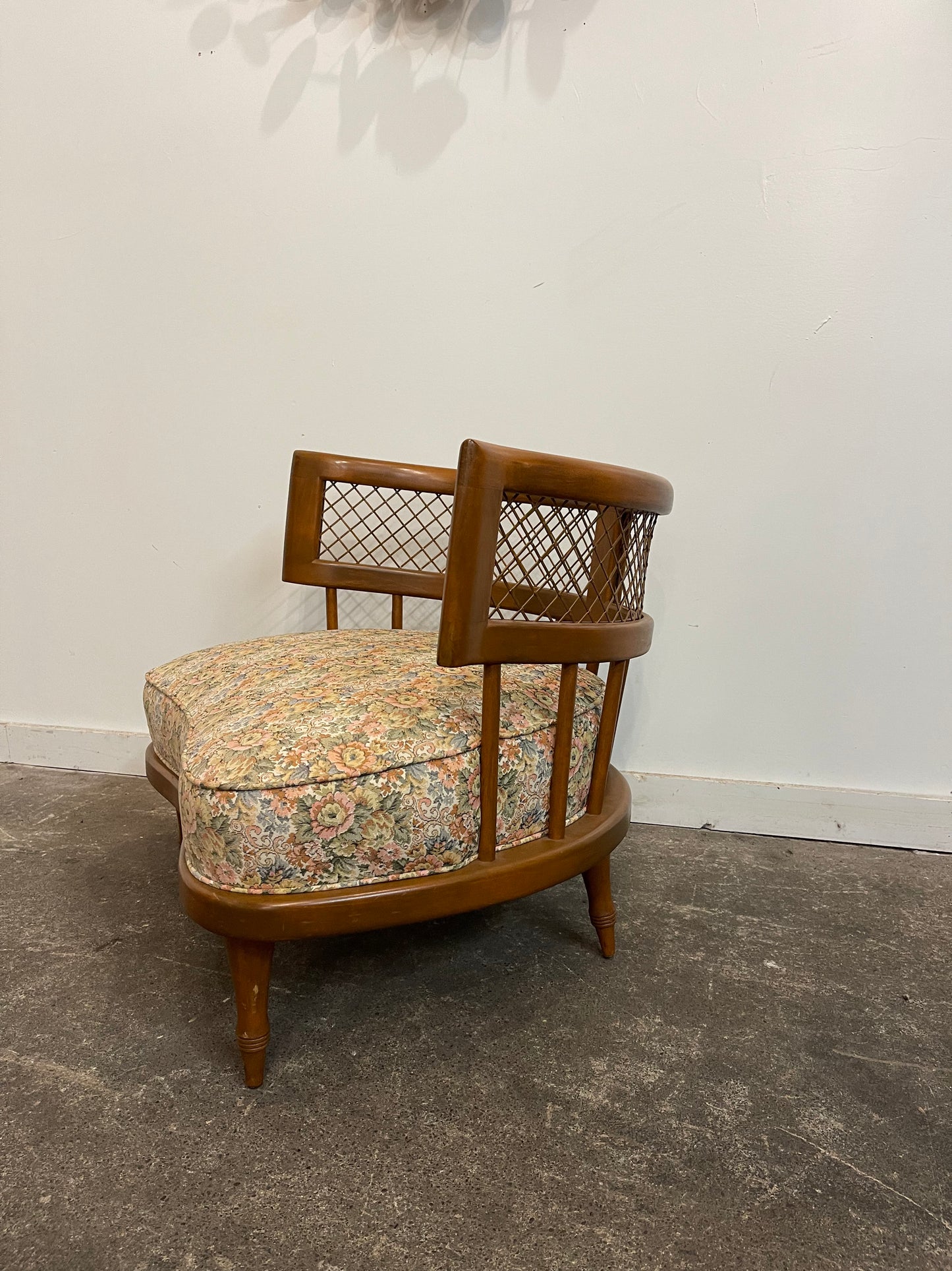1940s Vintage Slipper Chair