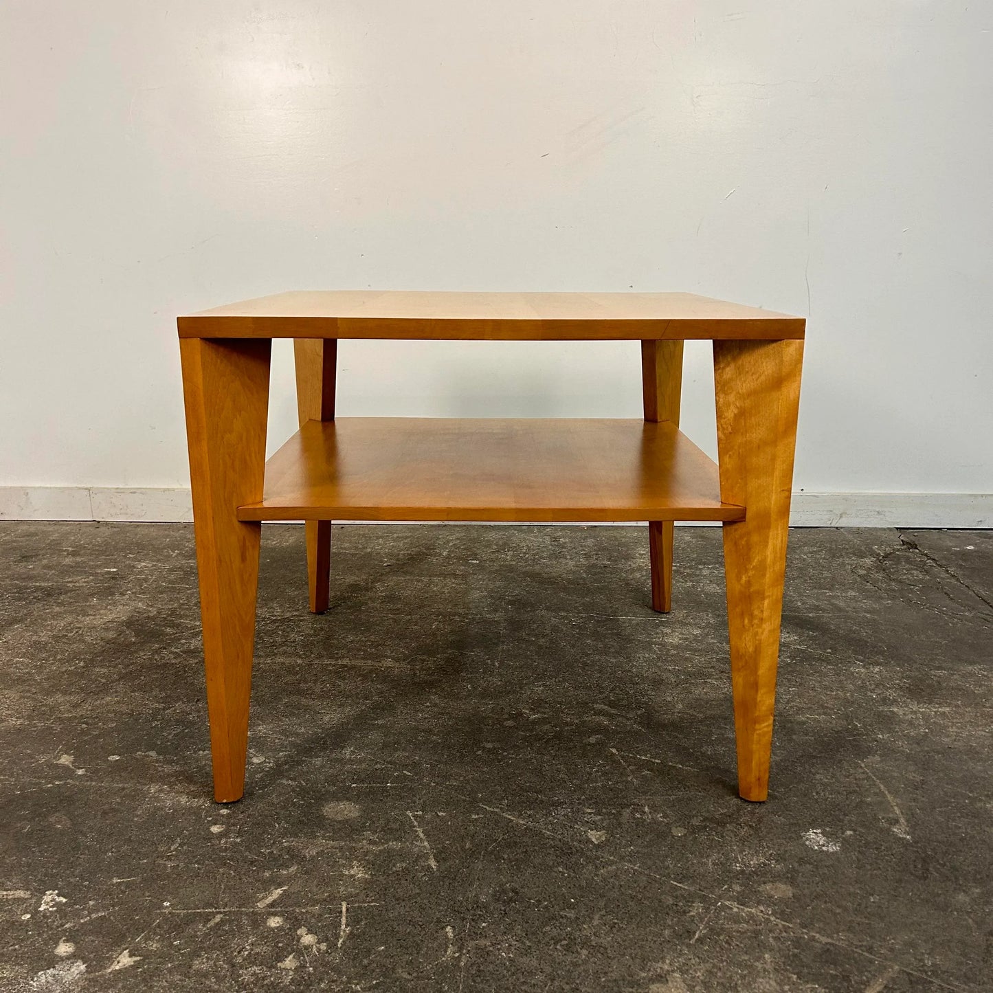 Conant Ball Table by Leslie Diamond Square in Birch