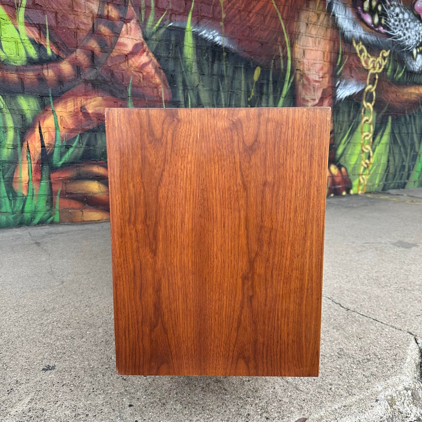 Jens Risom Floating Walnut Credenza Mid-Century Modern