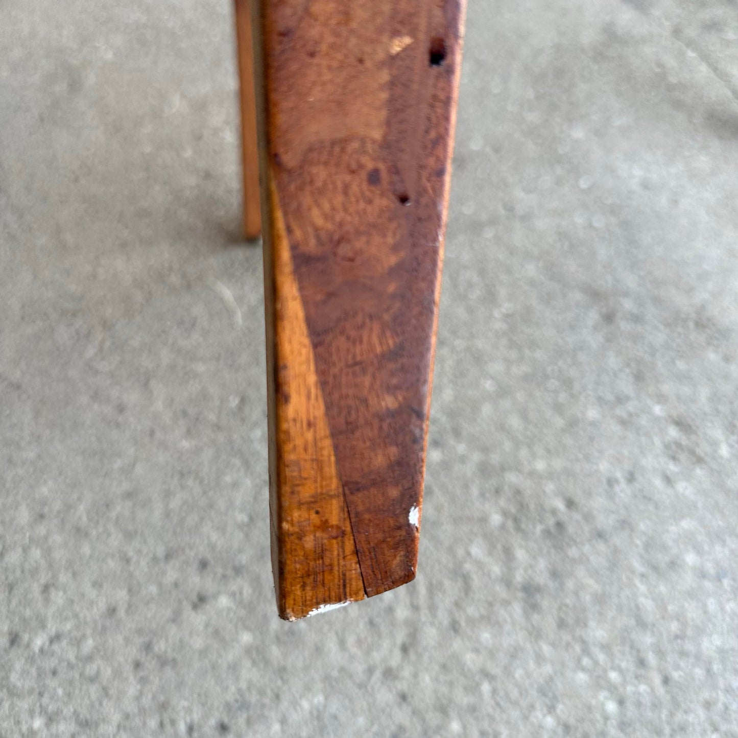 Set of Six John Stuart Walnut and Caned Dining Chairs