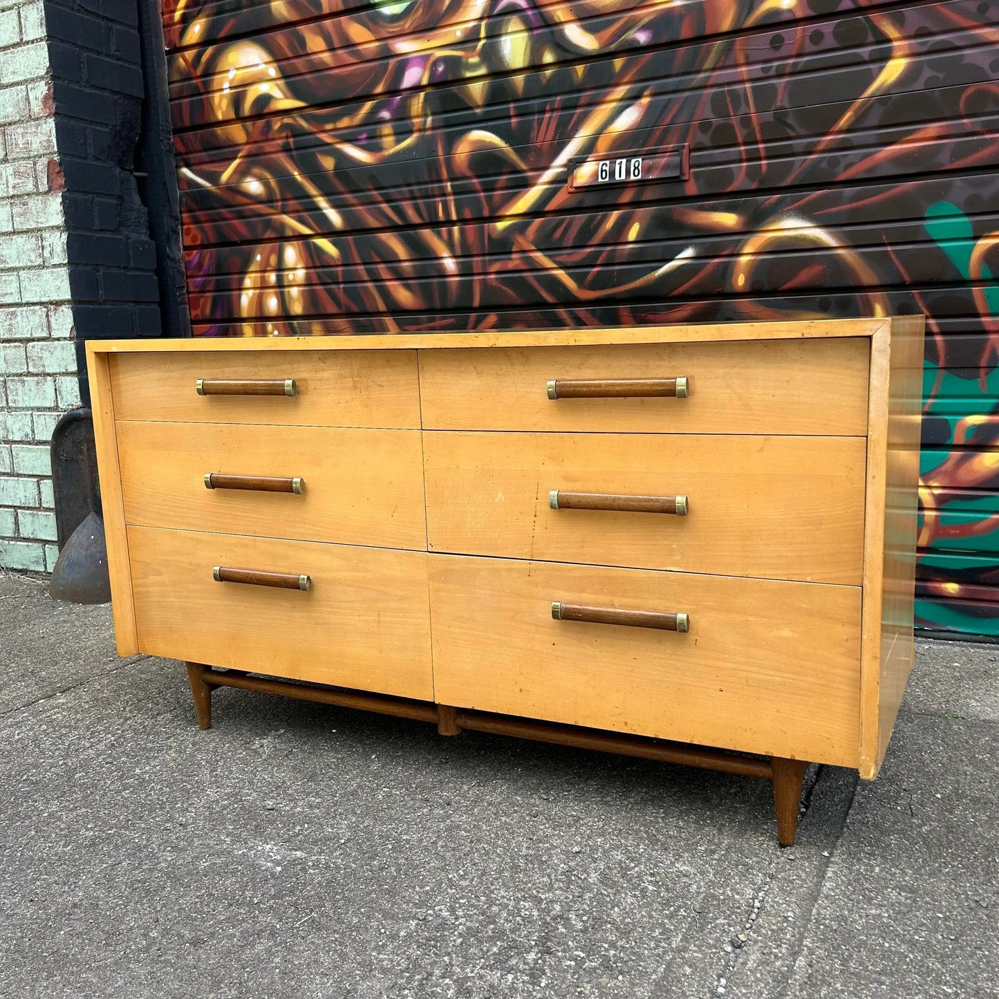 American of Martinsville 6 Drawer Dresser Urban Suburban
