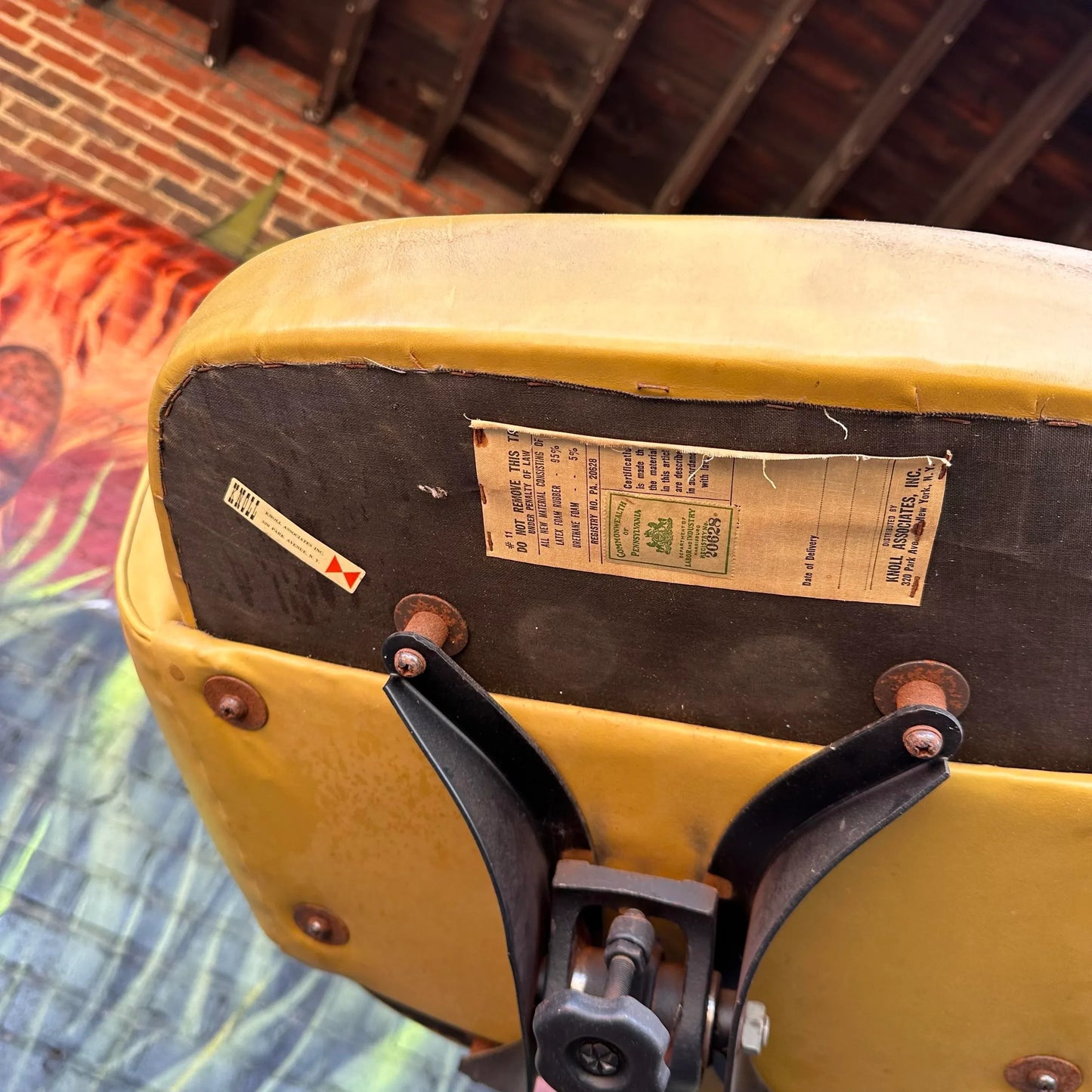 Rolling Eero Saarinen for Knoll “Executive” Office Chair With Walnut Base